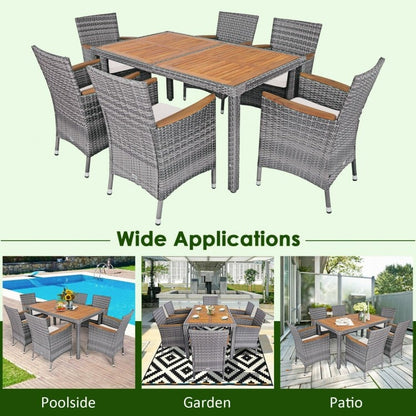 C159 - 6 Person Outdoor Dining Sets