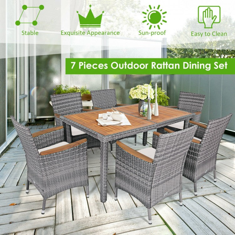 C159 - 6 Person Outdoor Dining Sets