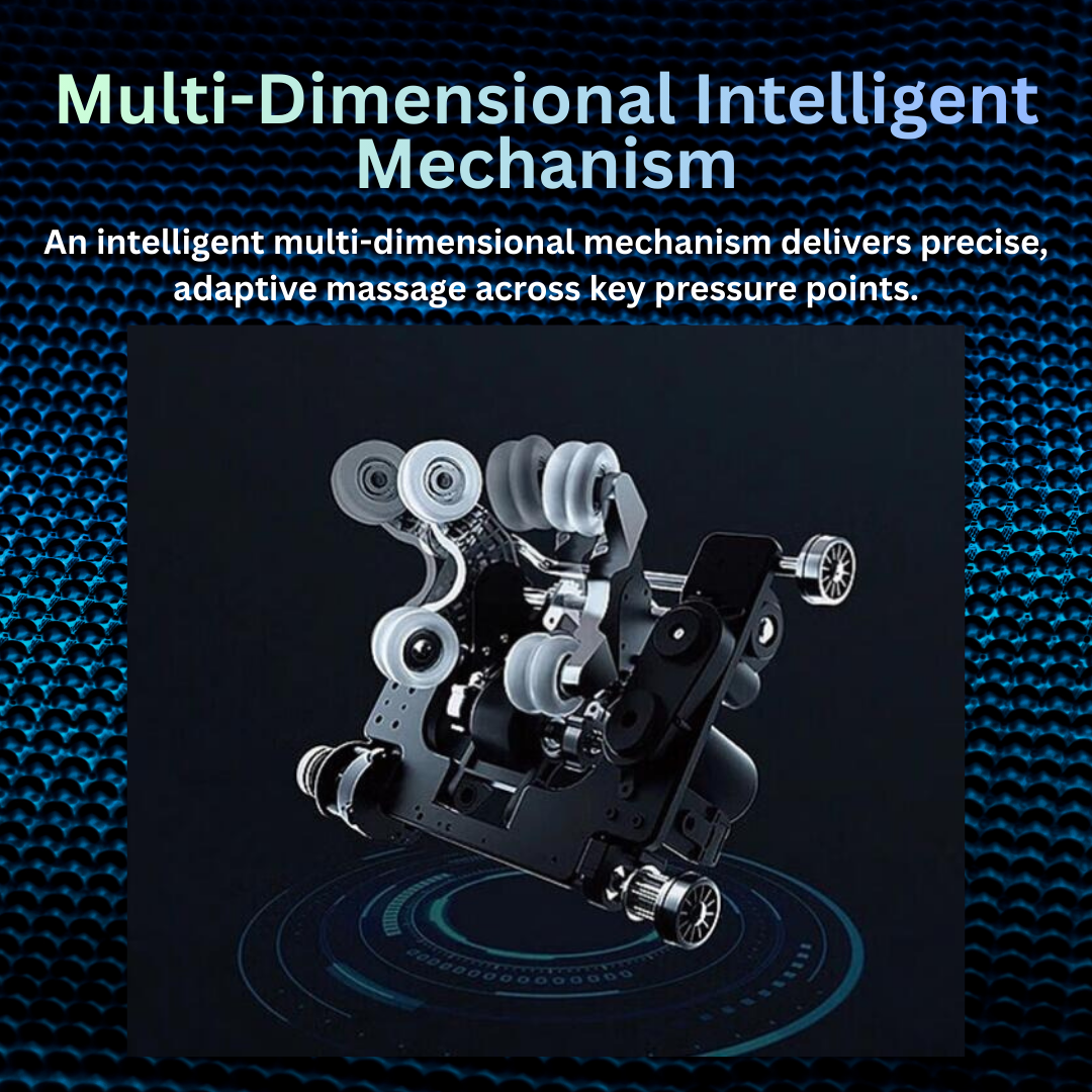 WA329: Multi-Dimensional Comfort Massage Chair Full Body Zero Gravity Massage Recliner with Airbags and Foot Rollers