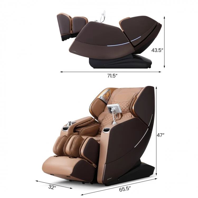 W330WL 3D SL Track Full Body Massage Chair Zero Gravity Electric Massage Recliner